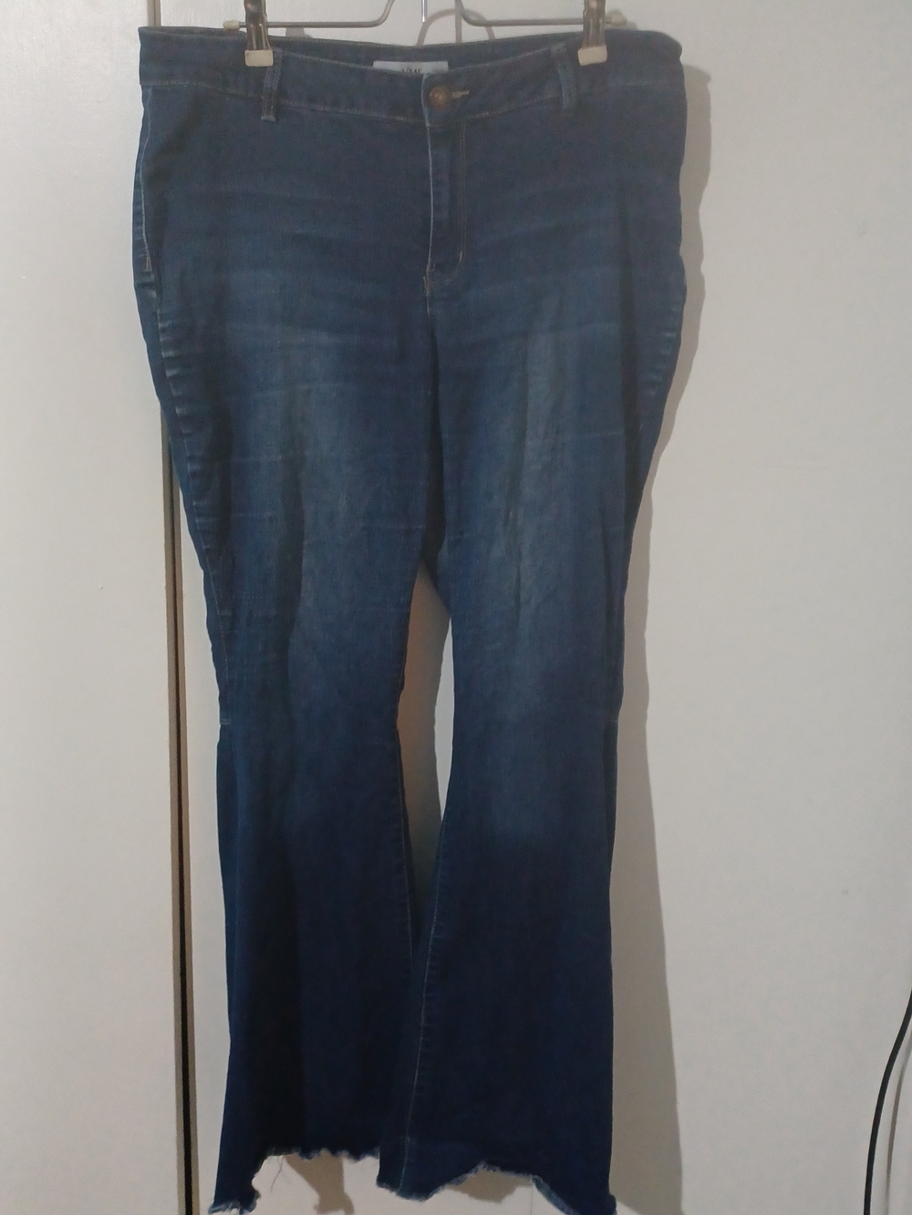 Dark Blue Women's Flare Jeans